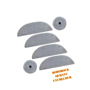 ROBOROCK S8 MaxV Ultra uyumlu kenar süpürme mop paspas