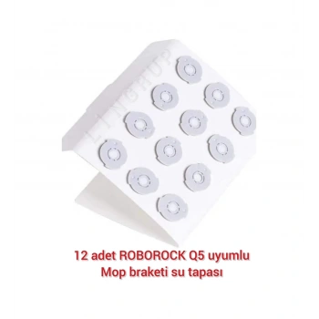 Roborock Uyumlu Q5+ Plus Robot Süpürge Vacuum Mop Braketi Su Tapası