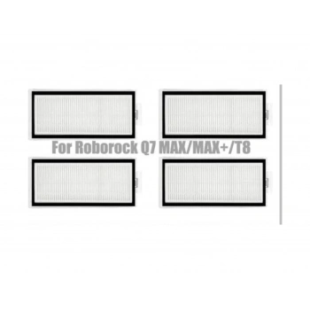 Roborock Uyumlu Q7 Max Ve Max Plus Uyumlu Hepa Filtre 4 Adet