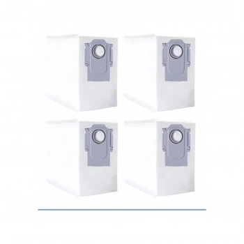 Roborock Uyumlu Q8 Max Q5 Pro Uyumlu Yedek Toz Torbası 4 Adet