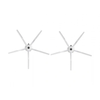 Roborock Uyumlu S5 S6 Modelleri İle Uyumlu Beyaz Silikon Yan Fırça 2li