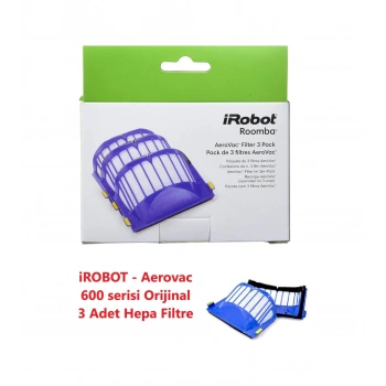 Roomba 600 Serisi  Hepa Filtre 3 Adet