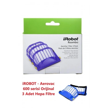 Roomba 600 Serisi Orijinal Hepa Filtre 3 Adet