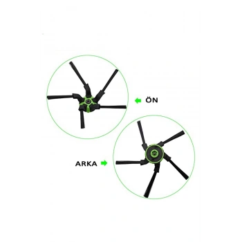 Roomba S9 Uyumlu 2 Adet Yan Fırça