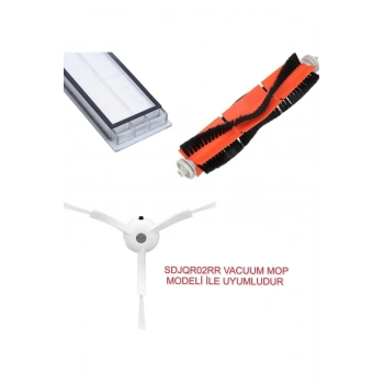 SDJQR02RR Vacuum Robot süpürge uyumlu yedek parça seti
