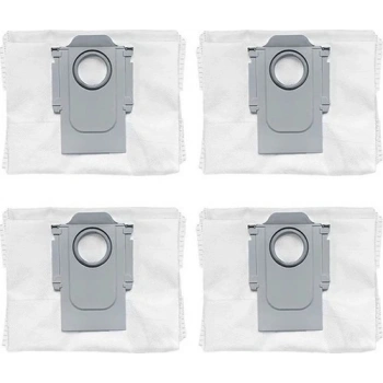 Srfn Ticaret Roborock Q7max/q7 Max Plus/q7 Max+ Uyumlu Toz Torbası - 4 Adet 1