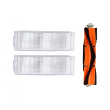 Srfn Ticaret Xiaomi Mi Robot Vacuum Mop 2 Lite Mjstl Akıllı Robot Süpürge Set 2 Adet Hepa Filtre 1 Adet Ana Fırça