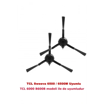 TCL Sweeva 6000 Mopsuz model no: B600B uyumlu Yan Fırça 2 adet