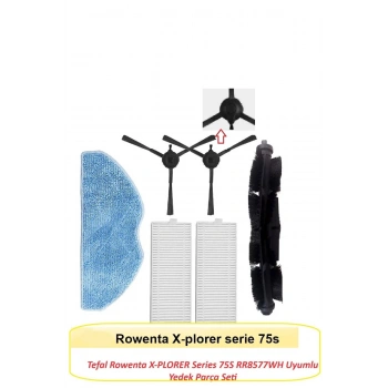 Tefal Rowenta X-PLORER Uyumlu 75S RR8577WH Yedek Parça Seti