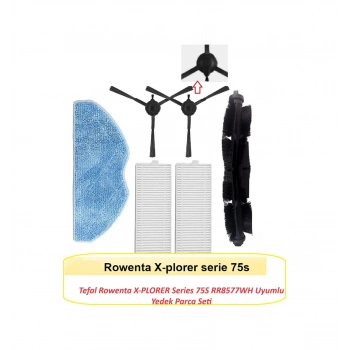 Tefal Uyumlul Uyumlu Rowenta X-plorer Uyumlu 75s Rr8577wh Yedek Parça Seti