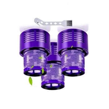 V10 Absolute Hepa Filtre 3 Adet (temizleme fırçası dahil)