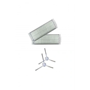 Vacuum Mop Pro Seti: 2 Adet Hepa Filtre - 2 Adet Yan Fırça