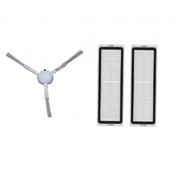 Vestel V-Bot Pro B Robot Süpürge Uyumlu 3lü Yedek Parça Seti -