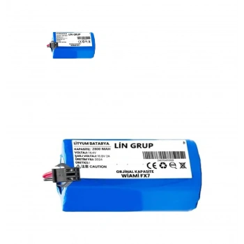 Wiami Uyumlu Fx-7 Fx7 Uyumlu Yedek Batarya Pil 2800 Mah.