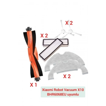 Xiaomi BHR6068EU X10 robot vacuum uyumlu yedek parça seti
