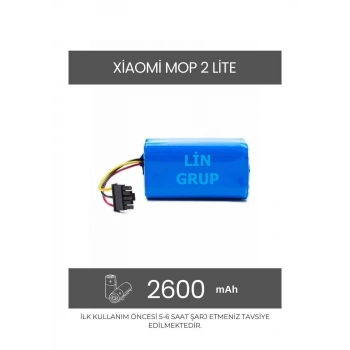 Xiaomi Mop 2 Lite Uyumlu Batarya Pil 2600 MAh.