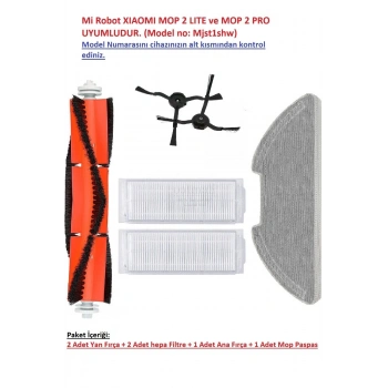 Xiaomi Mop 2 Pro ve Mop 2 Lite Yedek Parça (MJST1SHW Modeli)