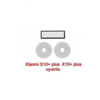 Xiaomi S10+ plus ve X10+ plus uyumlu mop paspas filtre
