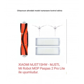 Xiaomi Uyumlu Mi Robot Vakumlu Paspas 2 Pro Mjst1shw Mjstl Uyumlu Yedek Set