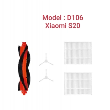 Xiaomi Uyumlu Robot Vacuum S20 Model D106 Yedek Parça Seti