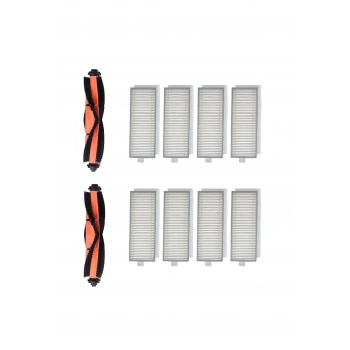 Xiaomi Vacuum Mop 2in1 Essential (MJSTG1) Robot Süpürge Uyumlu 10lu Yedek Parça Seti