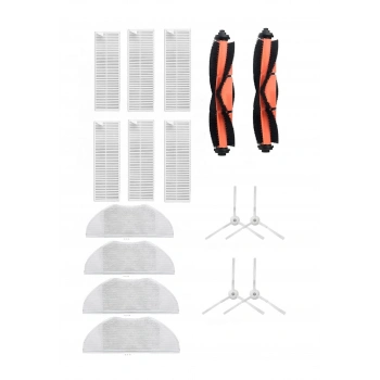 Xiaomi Vacuum Mop 2in1 Essential (MJSTG1) Robot Süpürge Uyumlu 14lü Yedek Parça Seti