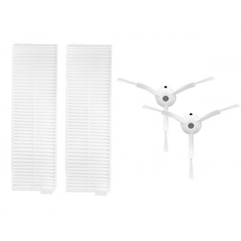 Xiaomi Vacuum Mop 2in1 Essential (MJSTG1) Robot Süpürge Uyumlu 4lü Yedek Parça Seti