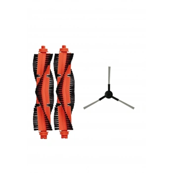 Xiaomi Vacuum Mop 2S (XMSTJQR2S) Robot Süpürge Uyumlu 3lü Yedek Parça Seti