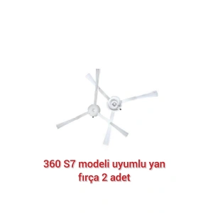 360 S7 robot süpürge uyumlu yan fırça süpürme fırçası 2 adet