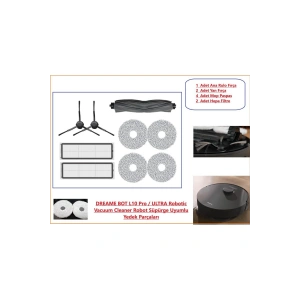 Dreame Bot L10s Ultra/Pro Robotic Vacuum Cleaner Yedek Parça