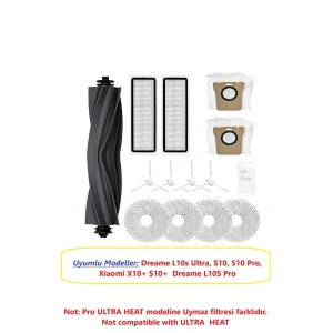 Dreame L10s Ultra, S10, S10 Pro, X10+ Filtre Fırça Paspas