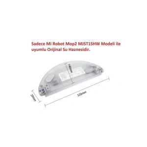 Mi Robot Mop 2 MJST1SHW ve Lite Modeli Su Haznesi-Su deposu (su tankı)