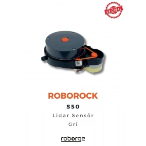 Roborock S50 Robot Süpürge Uyumlu Lidar Sensör - Gri - Orijinal Ürün