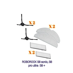 Roborock S8+ S8 sonic S8 pro ultra uyumlu yedek parça seti