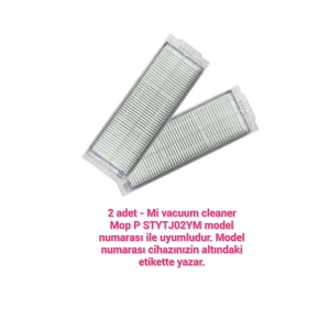 STYTJ02YM XİAOMİ MOP P vacuum uyumlu 2 adet hepa filtre