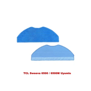 TCL Sweeva 6500 / 6500M Uyumlu 2 Adet Mop paspas Bezi