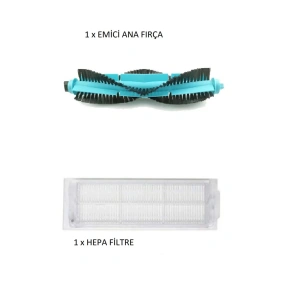 V2 Pro, V3, Se Ana Emici Fırça-Hepa Filtre Yedek Parça Seti