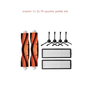 Xiaomi F9 1C 2C uyumlu filtre fırça yedek set