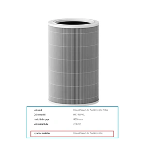 Xiaomi Smart Air Purifier 4 Lite Hepa Filtre Aktif Karbon