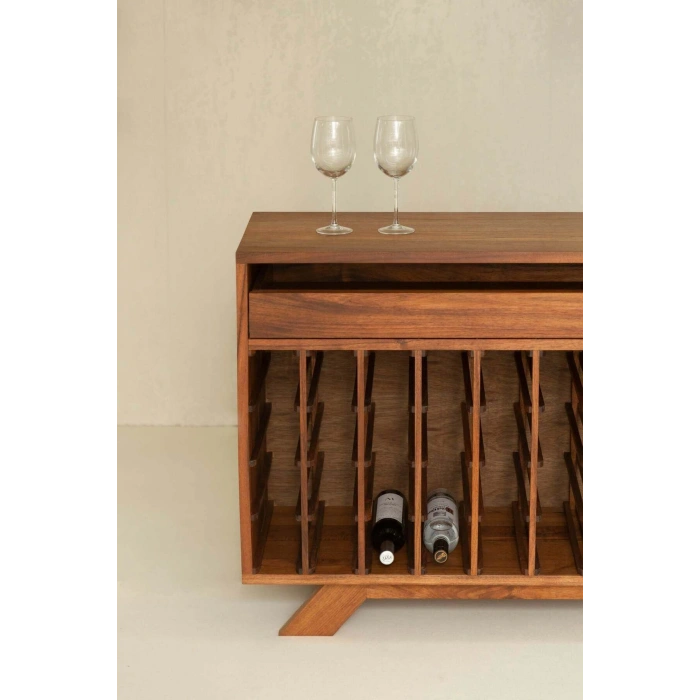 Ahşap vintage mini bar/şaraplık