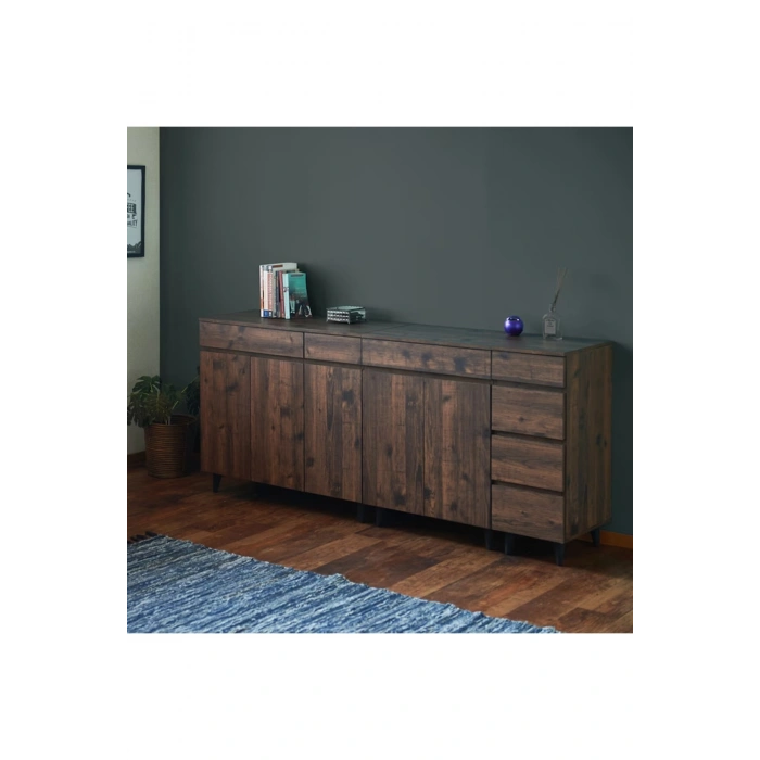 Pine wintage console