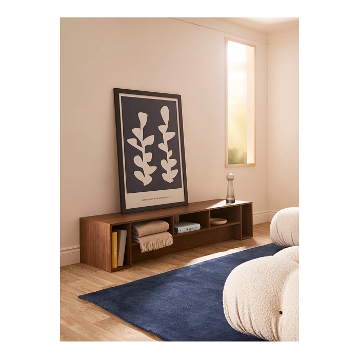 Scandinavian angle TV unit