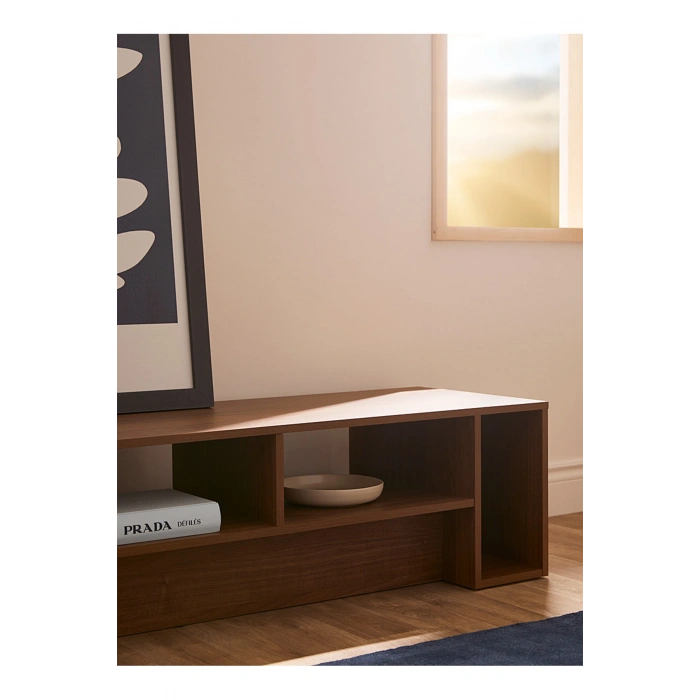 Scandinavian angle TV unit