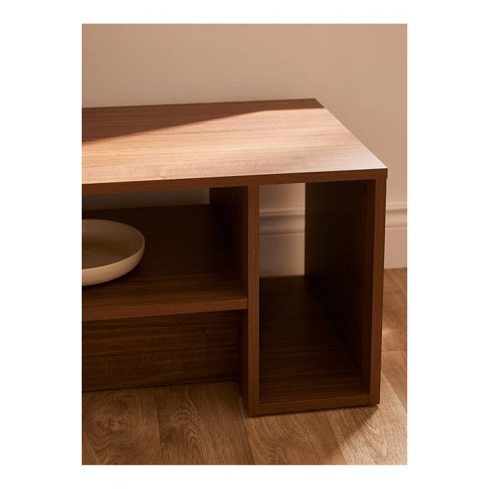 Scandinavian angle TV unit