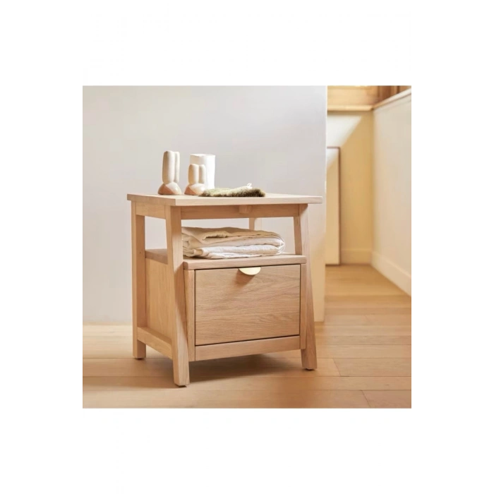 Bedside table in solid pine WildWood