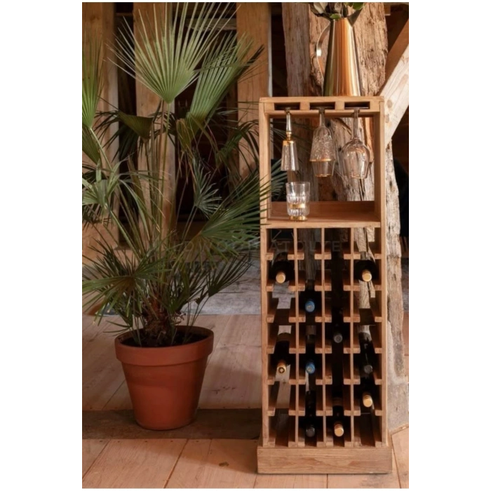 VintageCellar Bar Cabinet