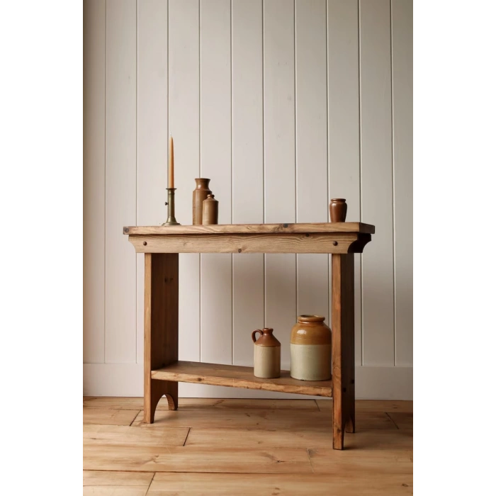 Natural Grain Handmade Console