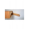 Tek çekmeceli ahşap rustic uçan komodin