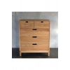 Ahşap çekmeceli masif konsol