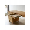 Ahşap iskandinav stil modern çalışma masası